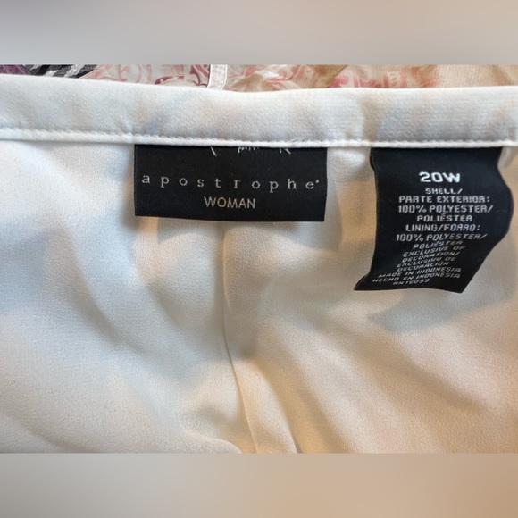 NWT Apostrophe women’s border print skirt, size 20 - Picture 12 of 12